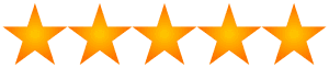 5 Star Reviews