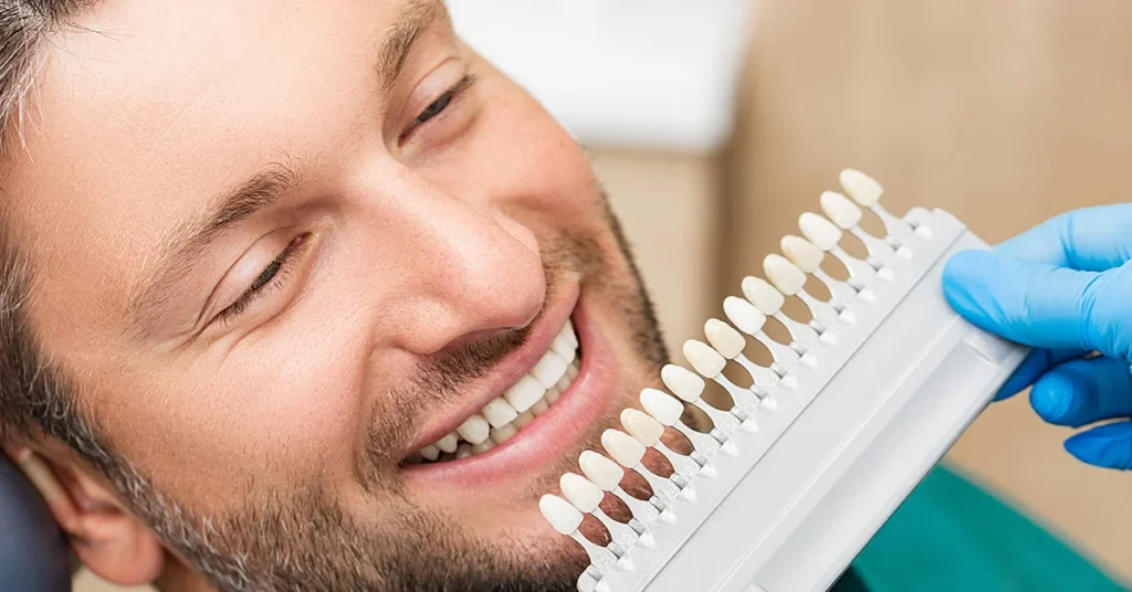 dental veneer treatment happy customer birmingham